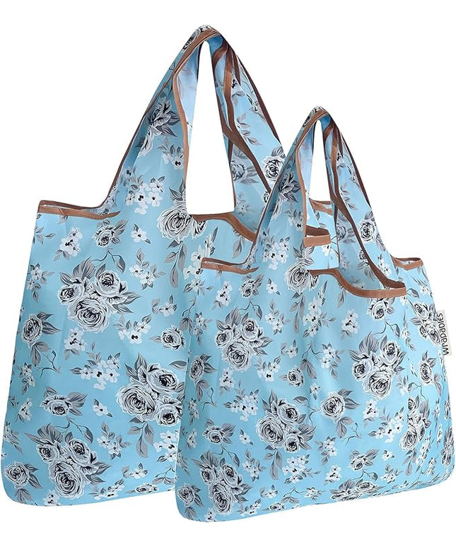 allydrew Large Foldable Tote Nylon Reusable Grocery Bags