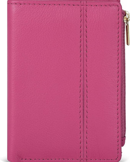 Oak Leathers Wallet For Women Full Grain Leather - Small RFID Coin Purse Credit Card & ID Holder for Ladies,Bifold Wallets for Teenager | Small, RFID, Coin Purse, for Ladies, for Teenager