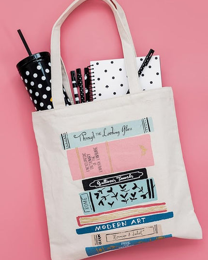 kate spade new york Canvas Tote Bag with Interior Pocket