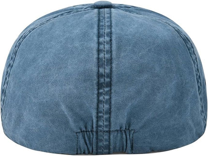 VOBOOM Cotton Washing Flat Cap Cabbie Hat Gatsby Ivy Irish Hunting Newsboy