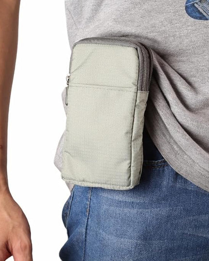 Universal Crossbody Cell Phone Purse Waist Pack Bag for Outdoor Sports Moblie Phone Carrying Cases Shoulder Belt Bag Pouch for iPhone 7 6/6S Plus Samsung Galaxy Phones Under 6.0'' from WaitingU