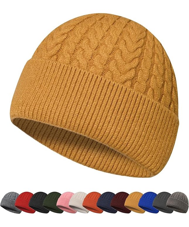 HiRui Knit Beanie Hats for Men Women Winter Hats Skull Caps Warm Classic Slouchy
