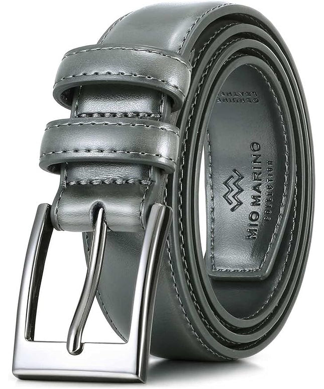 Marino’s Premium Belt Men, Genuine Leather Dress Belt for Men, Casual Mens Belt in Gift Box
