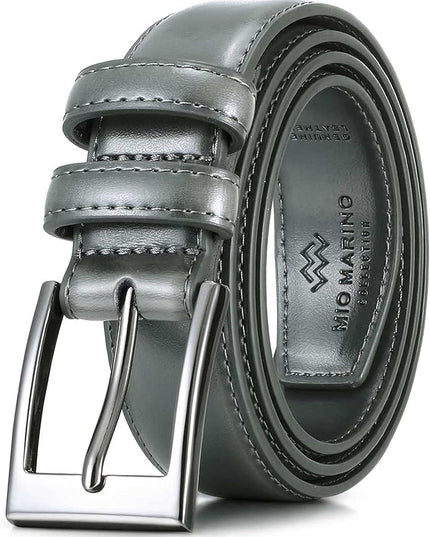 Marino’s Premium Belt Men, Genuine Leather Dress Belt for Men, Casual Mens Belt in Gift Box