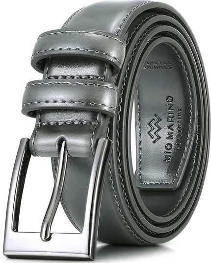 Marino’s Premium Belt Men, Genuine Leather Dress Belt for Men, Casual Mens Belt in Gift Box
