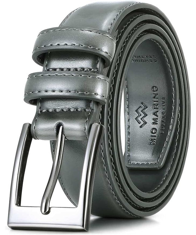 Marino’s Premium Belt Men, Genuine Leather Dress Belt for Men, Casual Mens Belt in Gift Box
