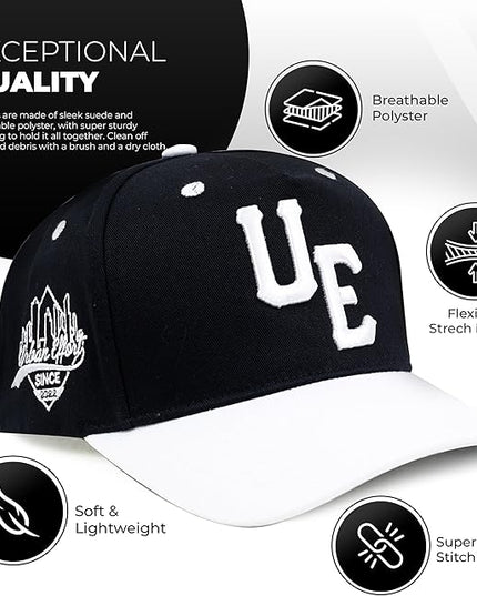 Urban Effort Vintage Trucker hat - for Men Women Baseball Hat - Trendy Sports Snapback Closure for Your Style & Outdoors
