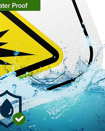 Warning Arc Flash And Shock Hazard Appropriate PPE Required Sign, 12x18 Inches, 3M EGP Reflective .063 Aluminum, Fade Resistant, Made in USA by My Sign Center