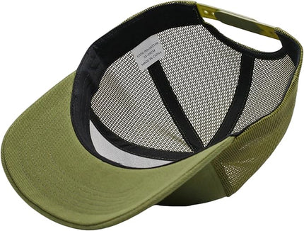 Mesh Snapback Hat (M/L/XL/XXL) - Blank Structured Men's Trucker Hats-Baseball Caps - Adjustable Ball Cap