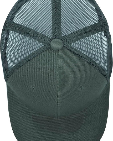 Gelante Mesh Trucker Hat Baseball Cap Structured Front Panel Wholesale LOT 12 Pack