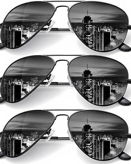 KALIYADI Classic Aviator Sunglasses for Men Women Driving Sun glasses Polarized Lens UV Blocking