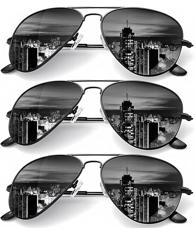 KALIYADI Classic Aviator Sunglasses for Men Women Driving Sun glasses Polarized Lens UV Blocking