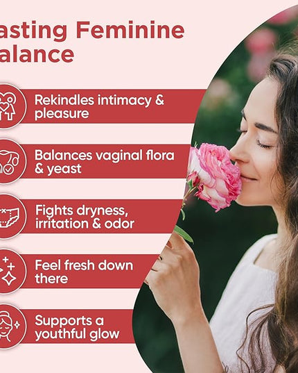 BB Company Radiancy | Vaginal Probiotics for Vaginal Dryness, pH Balance | Fights Itch, Odor | Anti-Aging | Hyaluronic Acid, Probiotics, Vitamin C, Multi Collagen | 2 Pack