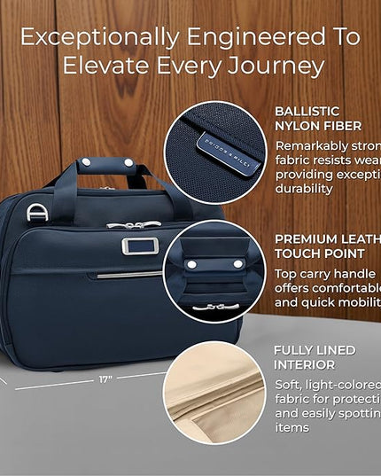 Briggs & Riley Travel Duffel Bag - Weekender & Overnight Luggage for Women & Men, Softside Bag
