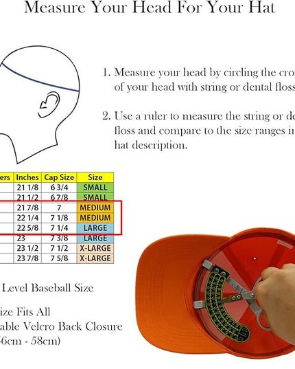 Top Level Baseball Cap Men Women - Classic Adjustable Plain Hat