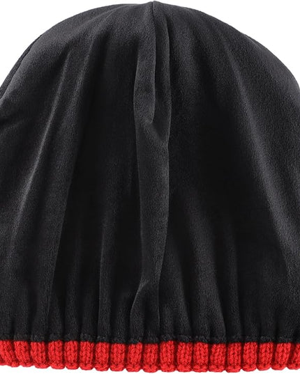 Connectyle Fleece Lined Cuffed Beanie Hat for Men Women Knitted Winter Wool Beanies Skull Cap Warm Watch Hat