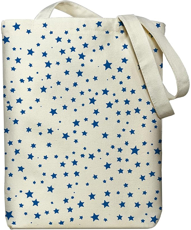 Tote Bag for Women, Reusable Zippered Canvas Bag with Handles Pocket Thick Canvas, for Grocery Shopping Beach Gift