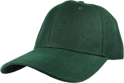 Gelante Adult Plain Baseball Cap Hat Classic Adjustable Size for All Seasons