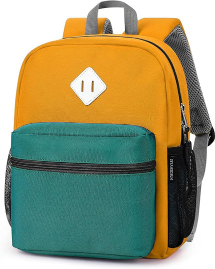 STEAMEDBUN Toddler Backpack Boy 2-4, Kids Backpack Boys, Preschool Daycare Travel Small- 12inch