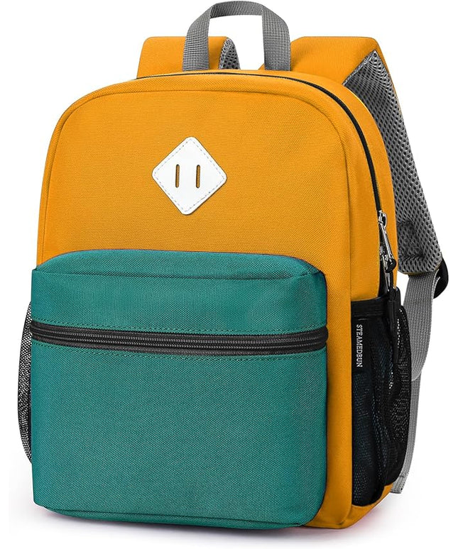 STEAMEDBUN Toddler Backpack Boy 2-4, Kids Backpack Boys, Preschool Daycare Travel Small- 12inch