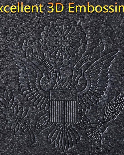 Passport Holder Cover Wallet Travel Essentials Leather Rfid Blocking Case Vacation Luggage Must Haves Travel Accessories for Men Women (120#Black)