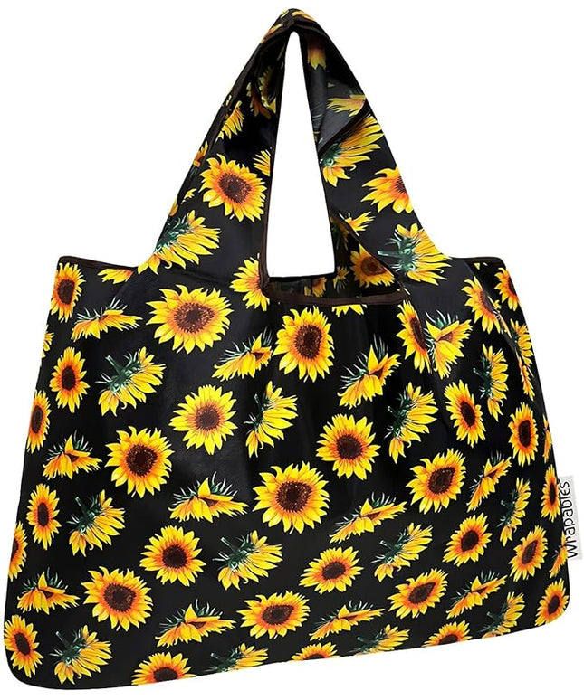 allydrew Large Foldable Tote Nylon Reusable Grocery Bags
