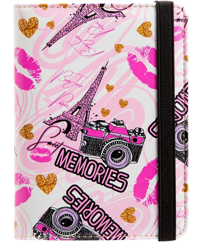 AIRMORS Passport Holder,Cute Passport Cover,Travel Wallet with Credit Card Slots Rfid passport Wallet Waterproof Documents Organizer Women(Eiffel Tower)