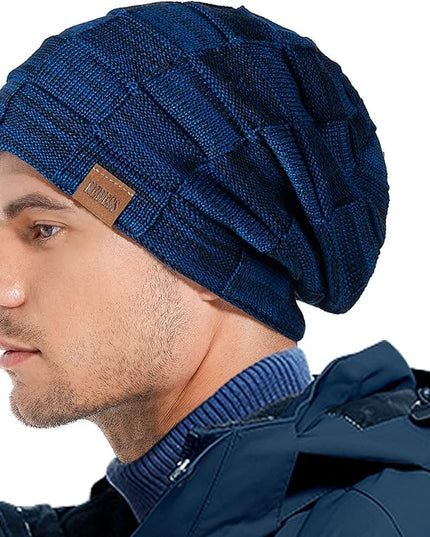 REDESS Beanie Hat for Men and Women Winter Warm Hats Knit Slouchy Thick Skull Cap