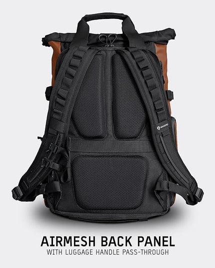 WANDRD PRVKE 21L, V3 Backpack: Weather-Resistant Travel & Camera Backpack with Laptop Sleeve, Quick Side Access, Clamshell Opening – Ideal Photography & Travel Bag