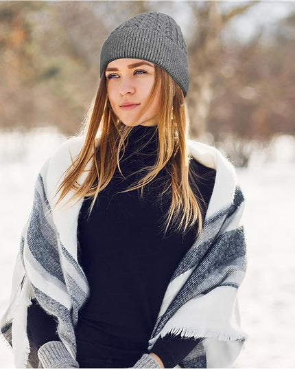 HiRui Knit Beanie Hats for Men Women Winter Hats Skull Caps Warm Classic Slouchy