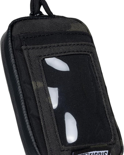 OneTigris Front Pocket Wallet with Zippers Small Coin Purse Tactical Wallet Nylon Minimalist Wallet for Men Women