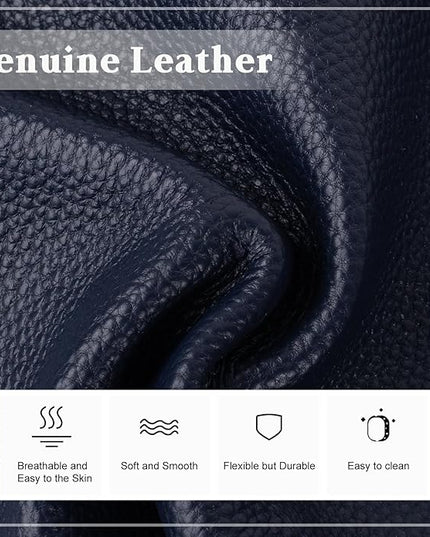 befen Genuine Leather Small Crossbody Bags for Women, Multi Pocket Cell Phone Crossbody Purse with RFID Blocking Card Slots