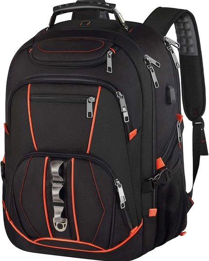 Travel Laptop Backpack,Extra Large 18.4 inch Gaming Laptop Backpacks with USB Charging Port,Big Capacity TSA Friendly RFID Anti Theft Pocket Durable College unisex Heavy Duty Computerbag