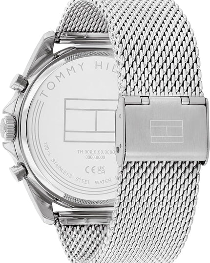 Tommy Hilfiger Men's Quartz Multifunction Watch - Stainless Steel - 5ATM/50 Meters Water Resistance - A Timeless, Modern Classic - Gift for Him - 43.5mm