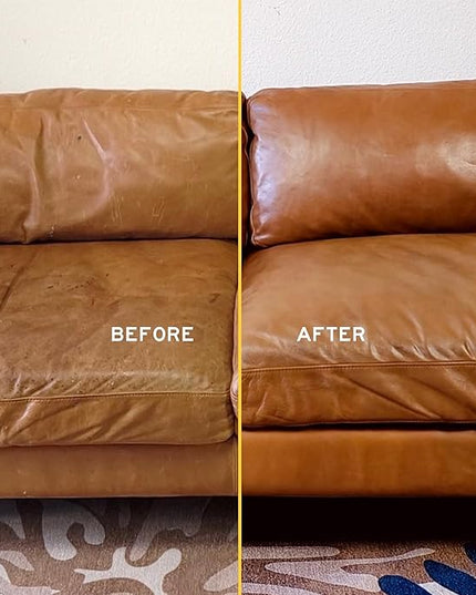 Leather Honey Leather Cleaner: Non-Toxic Leather Care Made in the USA Since 1968. Deep Cleans Leather, Faux & Vinyl - Couches, Car Seats, Purses, Tack, Shoes & Bags. Safe Any Colors & White Leather