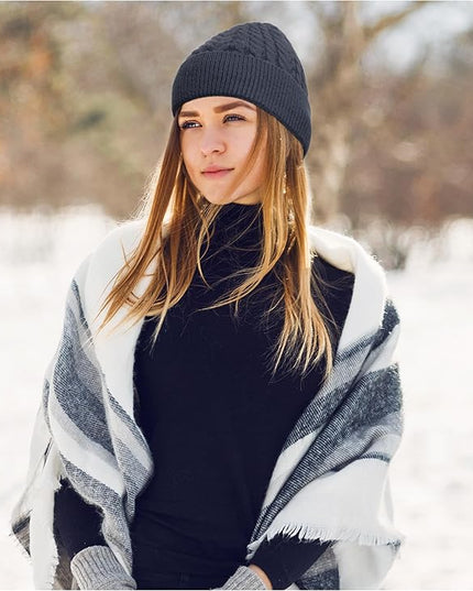 HiRui Knit Beanie Hats for Men Women Winter Hats Skull Caps Warm Classic Slouchy