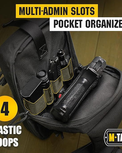 M-Tac CCW Sling Bag for Men & Women - EDC Shoulder Bag Tactical - Crossbody Concealed Carry Bag - Mens Chest Pack