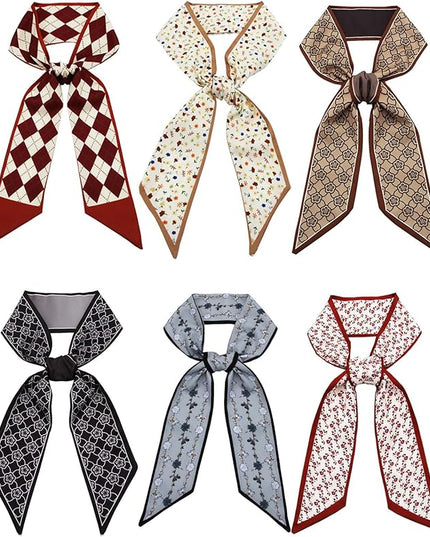 Purse Scarf Handbags For Women Skinny Hair Neck Accessories Scarves With Bag Scarfs Handle Fashion Lightweight