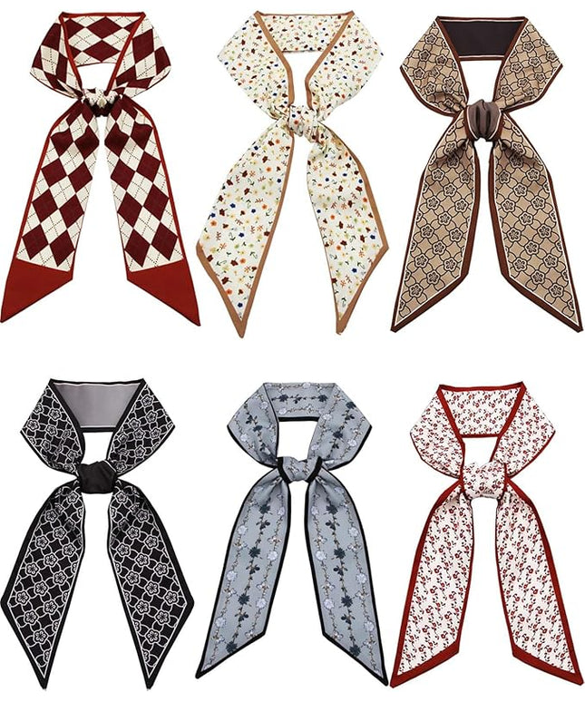 Purse Scarf Handbags For Women Skinny Hair Neck Accessories Scarves With Bag Scarfs Handle Fashion Lightweight