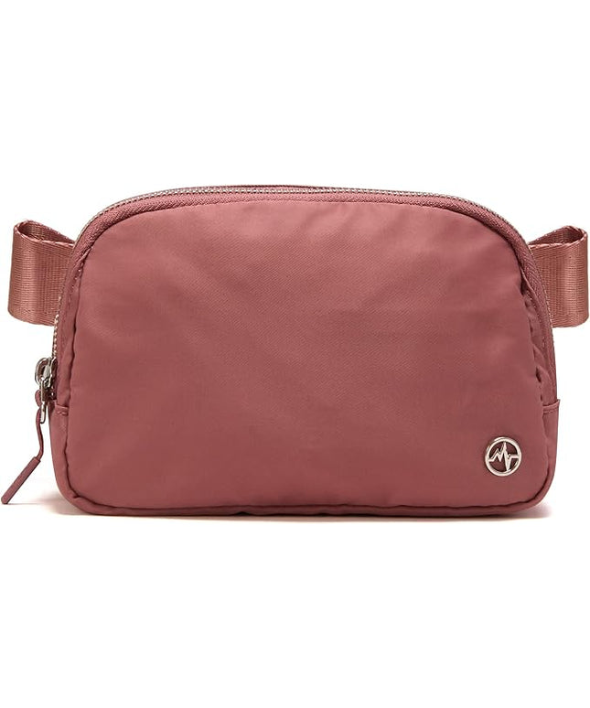 Pander Unisex Belt Bag Fanny Pack for Women with Adjustable Strap, Small Waist Pouch for Workout Running Traveling Hiking