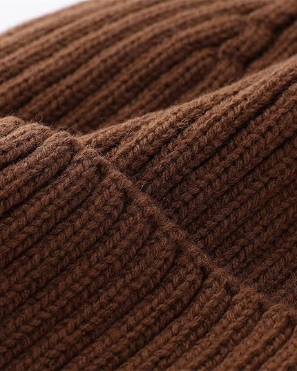 Connectyle Fleece Lined Cuffed Beanie Hat for Men Women Knitted Winter Wool Beanies Skull Cap Warm Watch Hat
