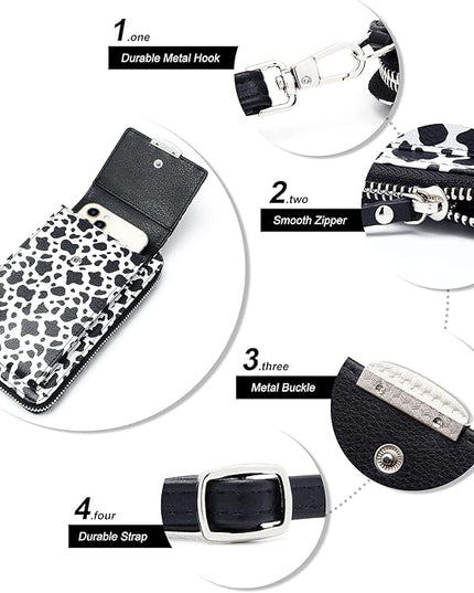 KUKOO Small Crossbody Bag Cell Phone Purse Wallet with Credit Card Slots for Women