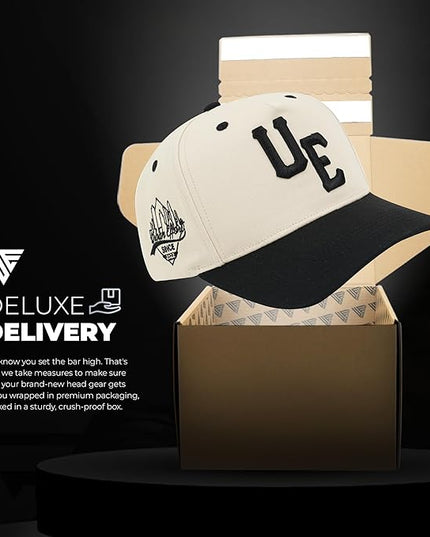 Urban Effort Vintage Trucker hat - for Men Women Baseball Hat - Trendy Sports Snapback Closure for Your Style & Outdoors