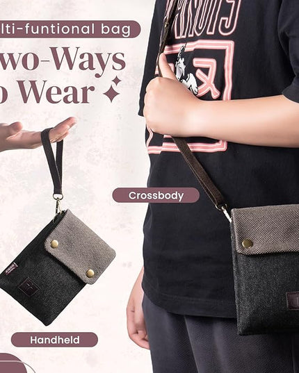 katloo Small Crossbody Cellphone Purse Bag With Shoulder Strap, Travel Pouch Women Passport Phone Holder Wristlet Wallet