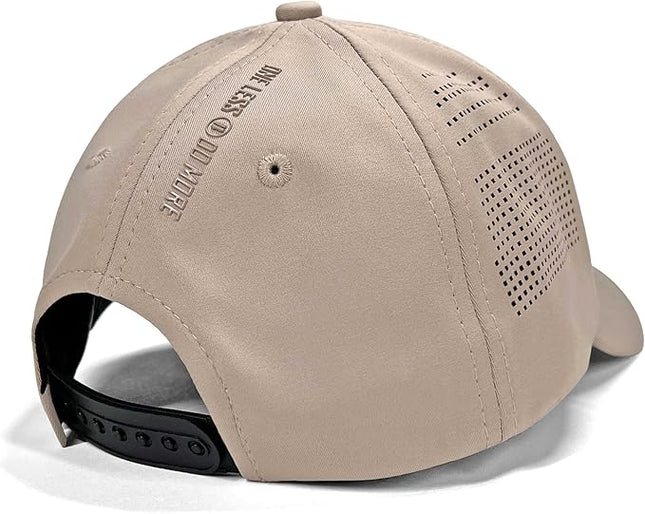 Gym Baseball Hats for Men by King & Fifth | Baseball Hat with Low Profile & Stylish Fabric + Workout Hat + Baseball Caps