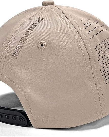 Gym Baseball Hats for Men by King & Fifth | Baseball Hat with Low Profile & Stylish Fabric + Workout Hat + Baseball Caps