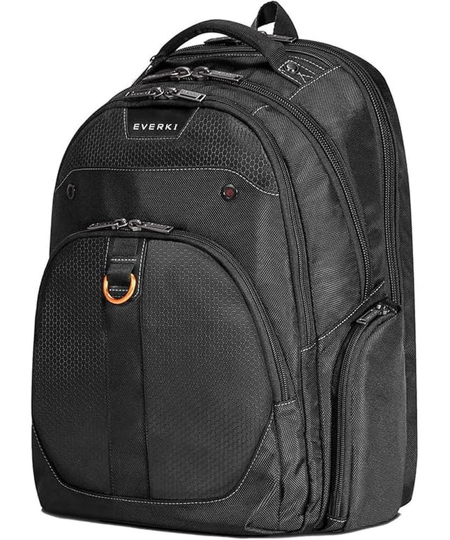 EVERKI Atlas 29.5L Business Laptop Backpack – Travel Backpack for Women & Men, Work/Travel Bag, Laptop Bag Fits 15.6-Inch, Backpack for Women, Men’s Laptop Bags – Black (EKP121S15)