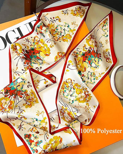 Purse Scarf For Handbags Head Scarves For Women's Hair Bags Scarfs Long Skinny Scarves Fashion Silky