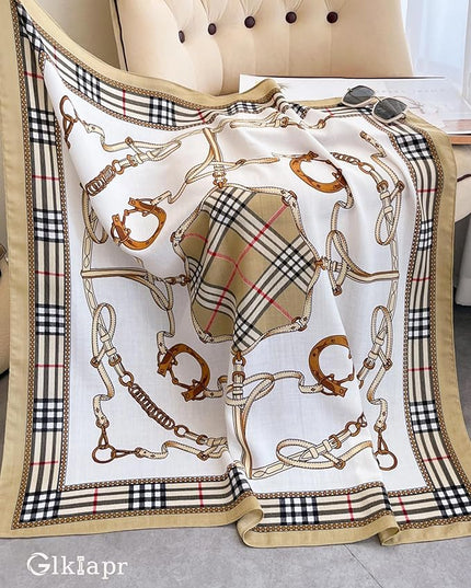Satin Bandana Headscarf for Women Silky Hair Scarves for Fashion Lightweight
