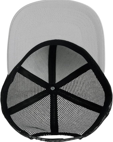NTLWKR Trucker Hat Mesh Baseball Cap,Adjustable Snapback Outdoor Sports Caps for Men and Women,Breathable Dad Hats